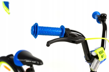 Дитячий велосипед INDIANA Rock Kid 16 дюймів для хлопчиків, Лимонний, 2024