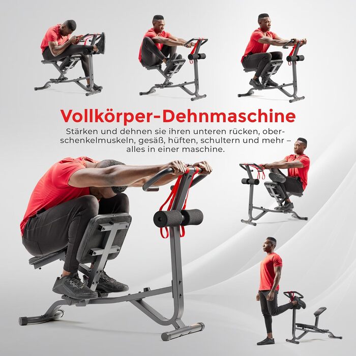 Романська лава для гімнастики Sunny Health & Fitness з регульованим нахилом – тренажер для пресу та спини для дому, багатофункціональний, для сідниць та пресу