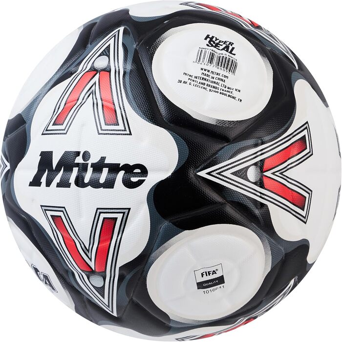 Професійний футбольний м'яч Mitre Delta Max, розмір 5, білий/помаранчевий/зелений/золотий, унісекс