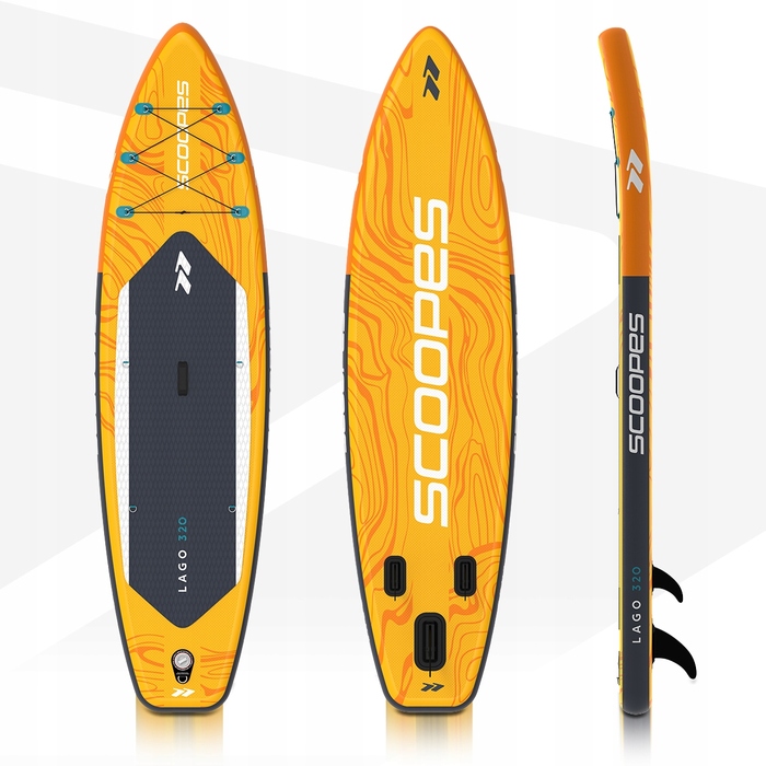 Надувна SUP-дошка для плавання з аксесуарами: комплект з веслом та насосом, 320 см