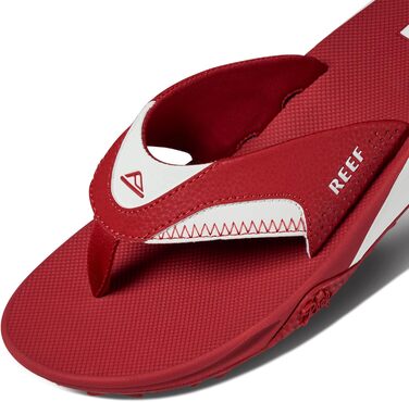Шльопанці Reef Fanning Pregame для чоловіків, 43 EU, червоно-білі