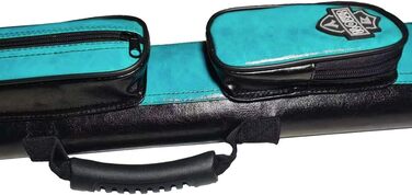 Чохол для більярдного кия Hartschalenkoffer, овальний, блакитний (2 шт.)