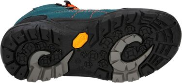 Черевики трекінгові дитячі Brütting Mount Shasta Unisex (34 EU, Petrol Schwarz Orange)