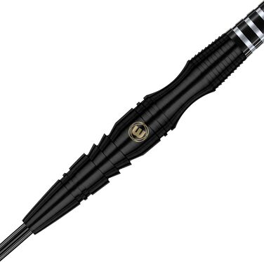 WINMAU Sniper Black професійний вольфрамовий дартс-набір з оперенням і стрижнями
