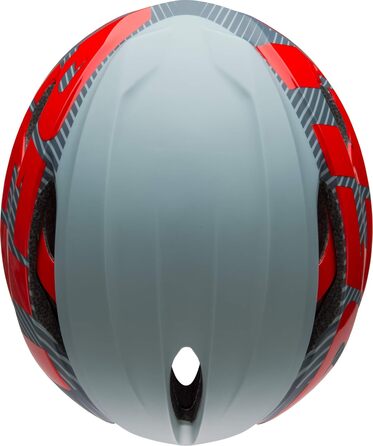 Велосипедний шолом BELL Z20 Aero MIPS для дорослих, унісекс, сірий/червоний, розмір S