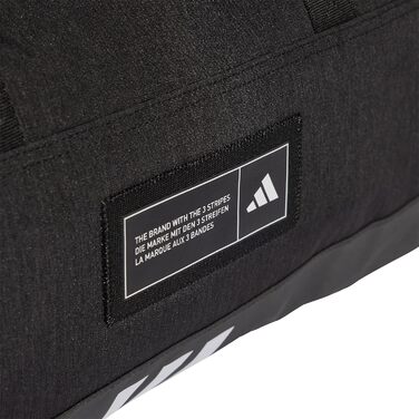 Сумка спортивна adidas 4ATHLTS, синя, розмір S, 20x45,5x23 см, чорні вставки