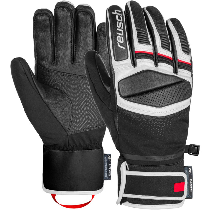 Чоловічі воротарські рукавички Reusch Mastery, чорні/білі/червоні, розмір 9