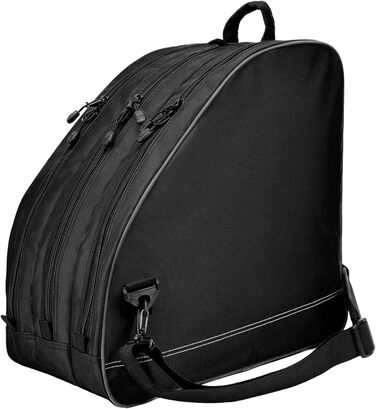 Сумка для ковзанів Wolt | Сумка для роликів та інлайнів | Зручна та стильна сумка на плече для дітей та дорослих, чорна