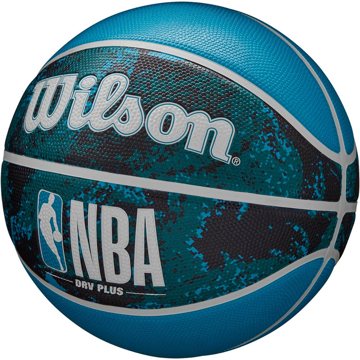 Баскетбольний м'яч Wilson №7, унісекс, чорний/синій