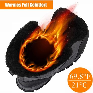 Чоботи зимові чоловічі SHULOOK, водонепроникні, теплі, для снігу, піших прогулянок, роботи, кемпінгу, 42 EU, сірі