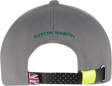 Кепка F1 Aston Martin Sebastian Vettel, сіра, дорослий розмір (універсальний)