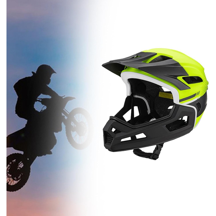 Шолом для велосипеда Harilla Integral, захисний шолом для дорослих, жовтий, для роуду та маунтенбайку