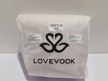 Жіноча спортивна дорожня сумка LOVEVOOK з косметичкою, відділенням для взуття та вологих речей, водонепроникна сумка для пологового будинку, йоги, тренажерної зали, ручна поклажа для подорожей, рожева