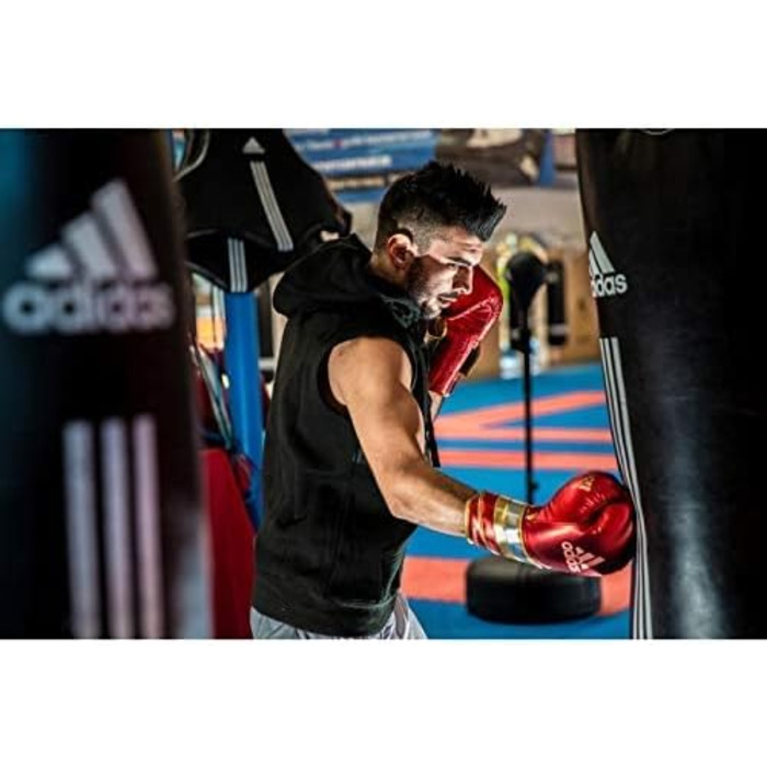 Боксерські рукавички adidas AdiSpeed для фітнесу, спарингу та тренувань, для дорослих чоловіків і жінок, 340 г, 453 г, 510 г