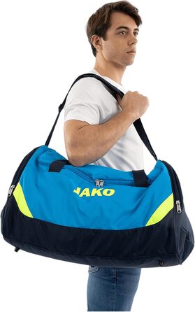 Спортивна сумка JAKO Iconic синього кольору, розмір L, унісекс для дорослих