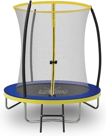Трамплін для саду Zero Gravity Ø 183-427 см - TÜV сертифікований, з драбиною, стійкий до вітру, відеоінструкція