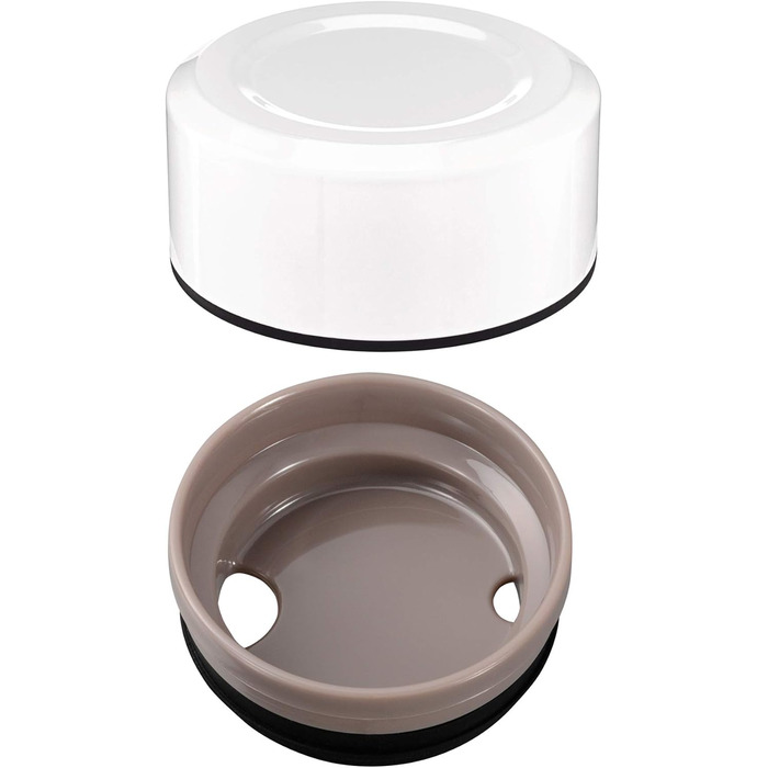 Kyocera TWIST TOP ізольована пляшка для напоїв з керамічним покриттям, безпечна, герметична, легка, стильна, перлова, 350 мл