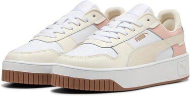 Жіночі кросівки PUMA Carina Street White-Alpine Snow-Frosted Ivory, розмір 39 EU