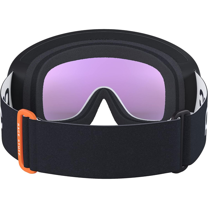 Гірськолижна маска POC Fovea Mid Clarity Comp унісекс, флуоресцентно-оранжева, лінзи для слабкого освітлення, універсальний розмір