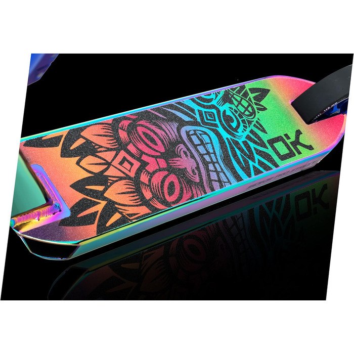 Трюковий самокат SOKE PRO Street Neo Chrome з підшипниками ABEC 9 для дорослих і дітей