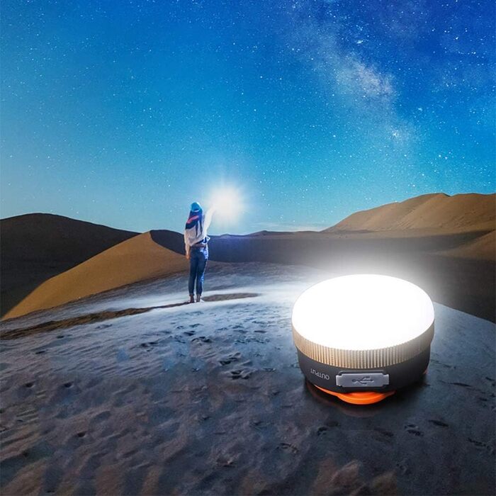 Кемпінговий ліхтар Karrong LED USB, перезаряджуваний, міні, магнітний, 4 режими, SOS, водонепроникний, портативний, для кемпінгу, намету, туризму, надзвичайних ситуацій