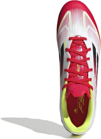 Бутси для футболу Adidas F50 League Unisex, Multi Ground, 42 EU, Білий/Чорний/Жовтий