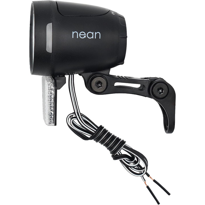 Фронтальна фара для електровелосипеда Nean - 90 LUX, з відбивачем, сертифікат StVZO