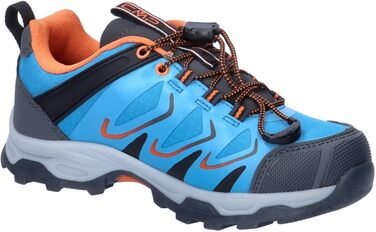 Дитячі водонепроникні черевики CMP Byne Low WP для прогулянок, антрацит, кислотно-зелений (30 EU, синій Reef)