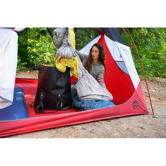 Каремат самонадувний Therm-a-Rest LuxuryMap піна, великий 63.5x190 см, блакитний Poseidon - для кемпінгу, туризму