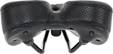 Велосипедне сідло Velo Basic Deep Channel 262x165 мм, чорне