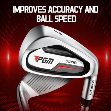 Повний комплект гольф-клубу PGM для чоловіків, 12 штук: 3 дерев'яні клюки (#1,3,5), 1 гібридний клюк (#4H), 6 залізобетонних клюків (#5,6,7,8,9,PW), 1 пісочний клюк (55°), 1 паттер – сумка для гольфу, подарунок для гольфістів (сталь)