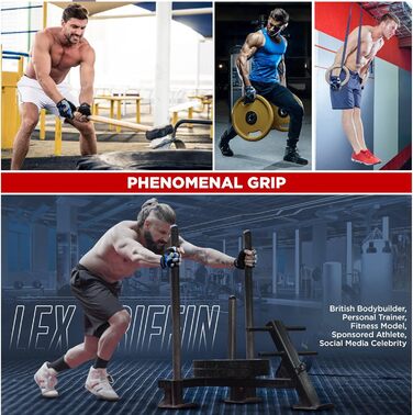 Фіннес-рукавички RDX для жінок та чоловіків: вага підйому, тренування, фітнес, бодібілдинг, силові тренування, сірий колір, розмір L