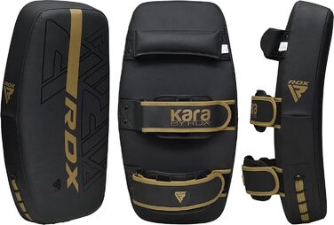 Шлагбало RDX для бойових мистецтв: кікбоксинг, муай-тай, ММА. Кара-шкіряне ударне подушечка, бокс, тренувальні подушечки, тайські подушечки