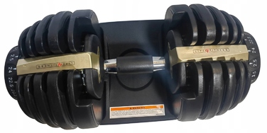 Регульовані чавунні гантелі Life4Fitness 1 x 24 кг