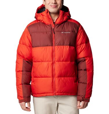 Куртка Columbia Pike Lake 2 Hooded Jacket чоловіча, червоно-пряна (S) - легка степлена куртка з капюшоном