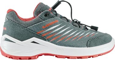 Дитячі черевики LOWA ZIRROX II GTX LO JR, 23 EU, сіро-коралові
