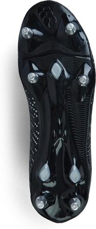 Черевики футбольні Canterbury Speed Infinite Team (41.5 EU, Чорний сріблястий металік)