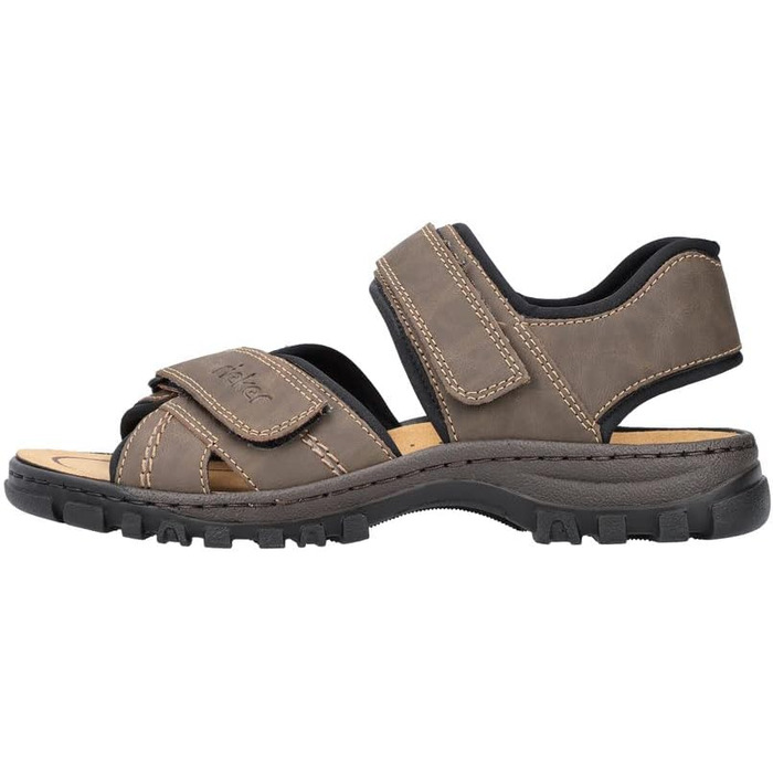 Чоловічі сандалії Rieker коричневого кольору, розмір 40 EU