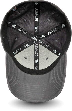 Кепка New Era Chicago Bulls 39thirty Stretch, NBA, M-L, Сіра