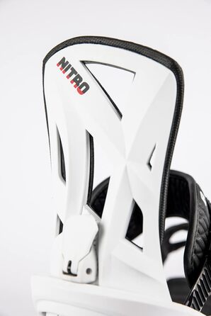 Кріплення для сноуборду Nitro Staxx '23 (L, білий) - чоловічі