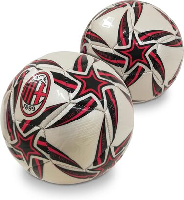 Футбольний м'яч Mondo Toys AC Milan, офіційний, розмір 5, 400 г, зшитий