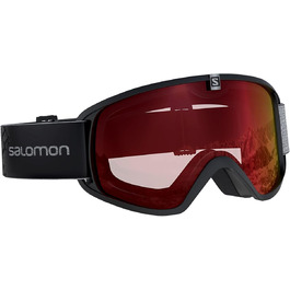 Чоловічі лижні окуляри Salomon Force Photo Black, фотохромні, чорні