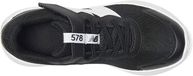 Дитячі кросівки New Balance Dynasoft 578 V1 з липучкою, чорно-білі, 32 EU