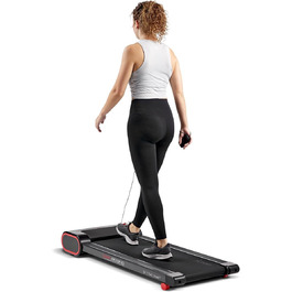 Бігова доріжка Sunny Health & Fitness SF-T7945SMART під стіл, розумна, тонка, з пультом, енергоефективна, підвищена безпека