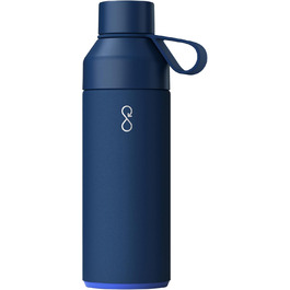 Пляшка для води Ocean Bottle 500 мл, багаторазова, з переробленої нержавіючої сталі, екологічна, морський синій колір