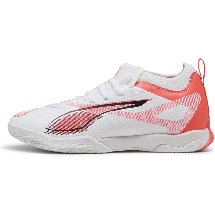 Футбольне взуття PUMA Ultra Match It для чоловіків, 38.5 EU, білий/чорний/червоний (світлодіодне)