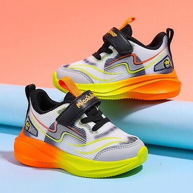 Дитячі кросівки для спорту та активного відпочинку, легкі, з неслизькою підошвою (31 EU, помаранчевий)