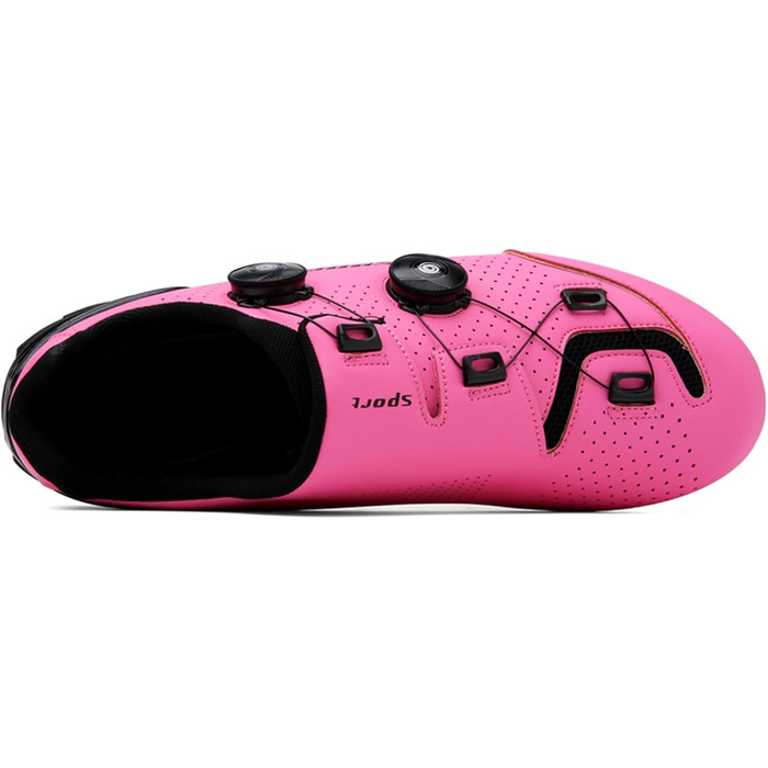 Велотуфлі MTB SDEQA для чоловіків та жінок, сумісні з SPD, унісекс, рожеві, 39 EU