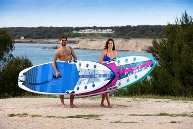 Надувна SUP-дошка Skiffo PB-SXY108C Dropstitch 325×84×15 см, комплект (весло, насос, рюкзак), до 120 кг, для чоловіків усіх рівнів