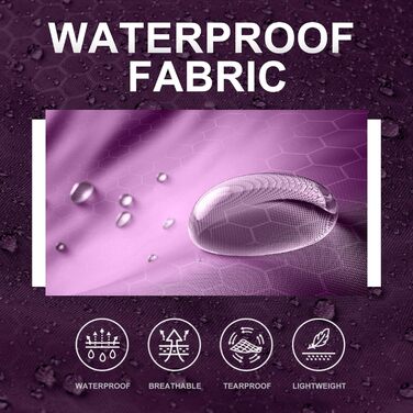 Спальний мішок для дорослих у холодну погоду, водонепроникний, легкий, для великих людей, з компресійним мішком, для кемпінгу, походів, відпочинку на природі та в приміщенні (1,8 кг, фіолетовий)